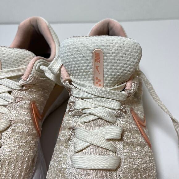 Nike Women's React Infinity Run Flyknit 3 Pink Madder Root Size 7 Run DD3024-102 - Picture 6 of 12